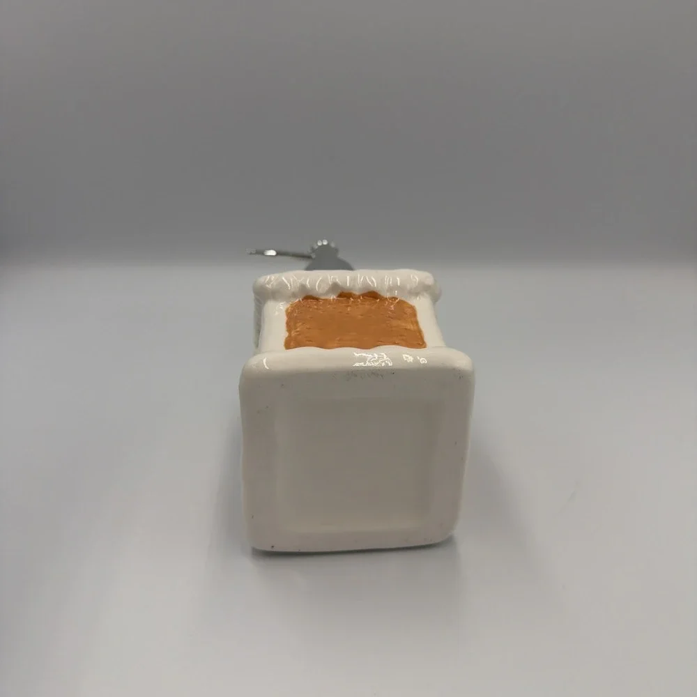 Ceramic Gingerbread House Soap Dispenser Christmas Holiday Kitchen Bathroom